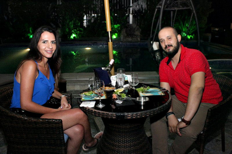 The Terrace on Saturday Night