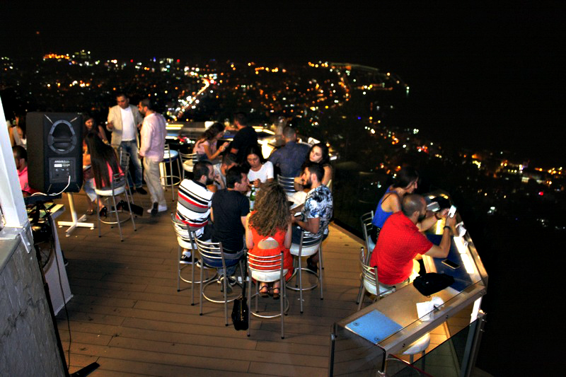 The Terrace on Saturday Night