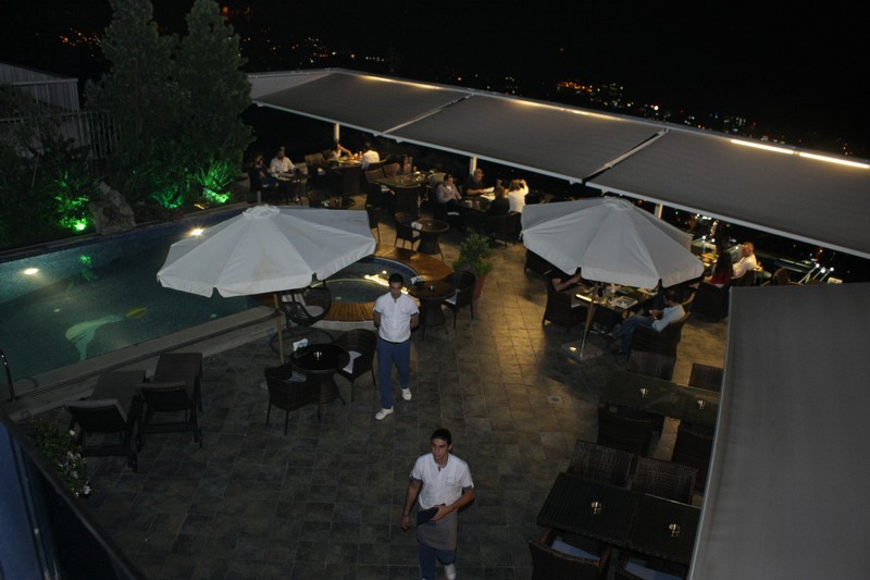 The Terrace on Saturday Night