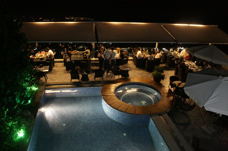 The Terrace on Saturday Night