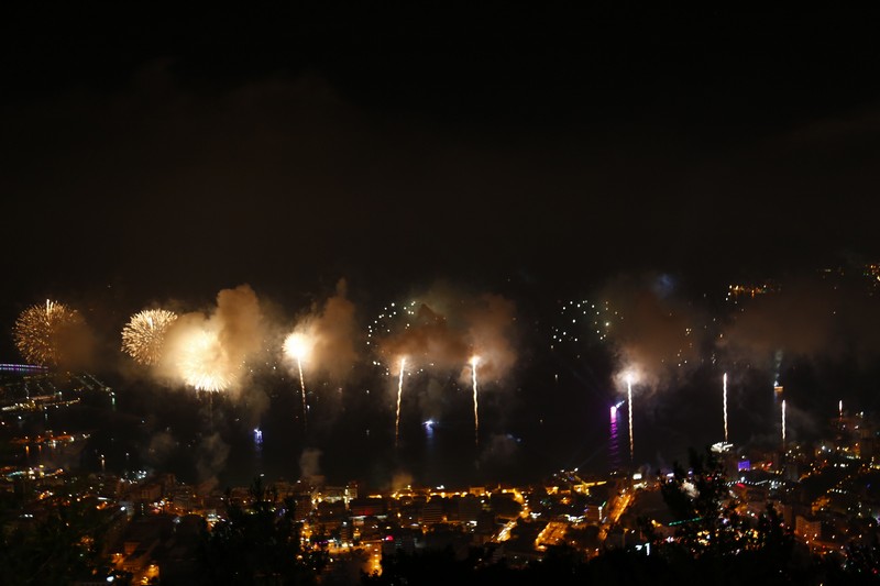 JIF Fireworks Show from Bay Lodge