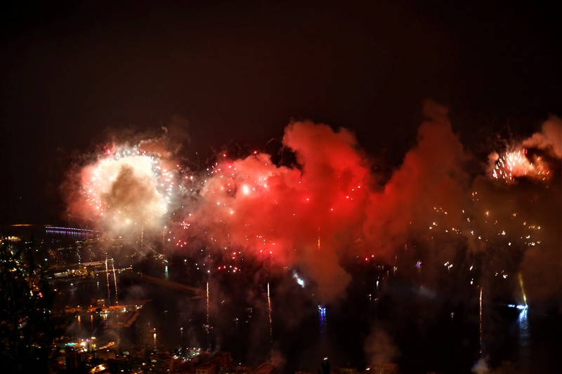 JIF Fireworks Show from Bay Lodge