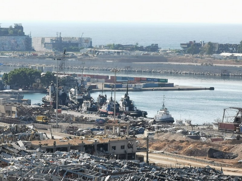 Beirut Port Explosion pictures 