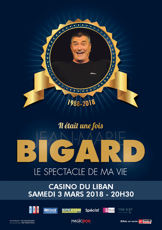 Jean Marie Bigard au Casino du Liban