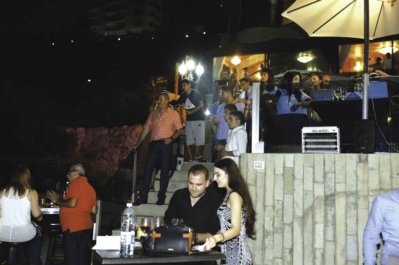 Jounieh Fireworks Show from Bay Lodge