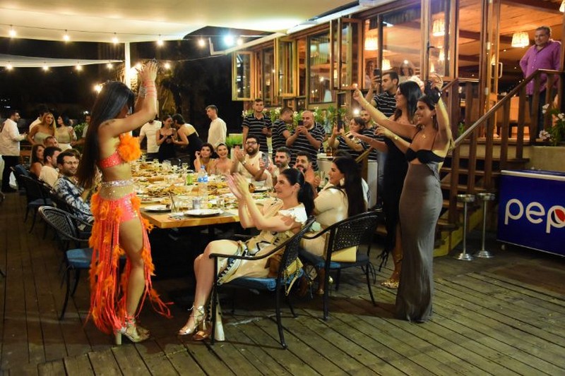 Wedding ceremony at Chez Walid Restaurant