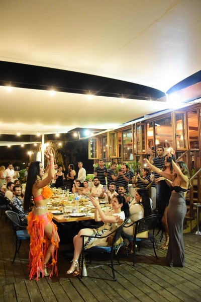 Wedding ceremony at Chez Walid Restaurant