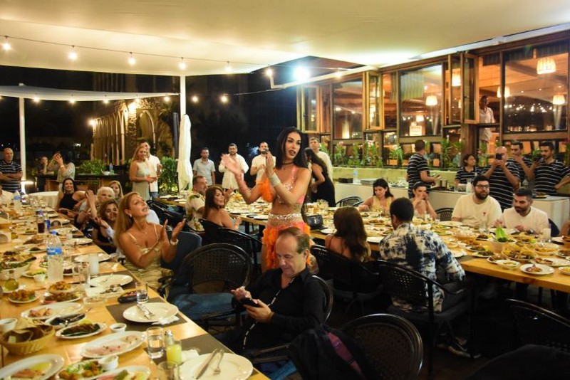 Wedding ceremony at Chez Walid Restaurant