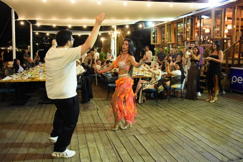 Wedding ceremony at Chez Walid Restaurant
