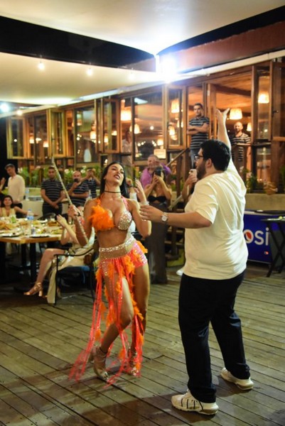 Wedding ceremony at Chez Walid Restaurant
