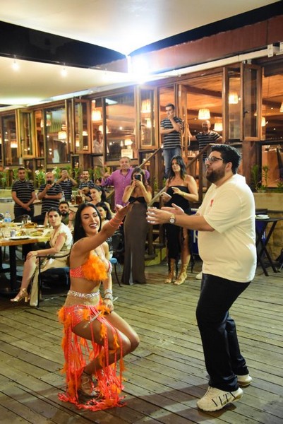Wedding ceremony at Chez Walid Restaurant