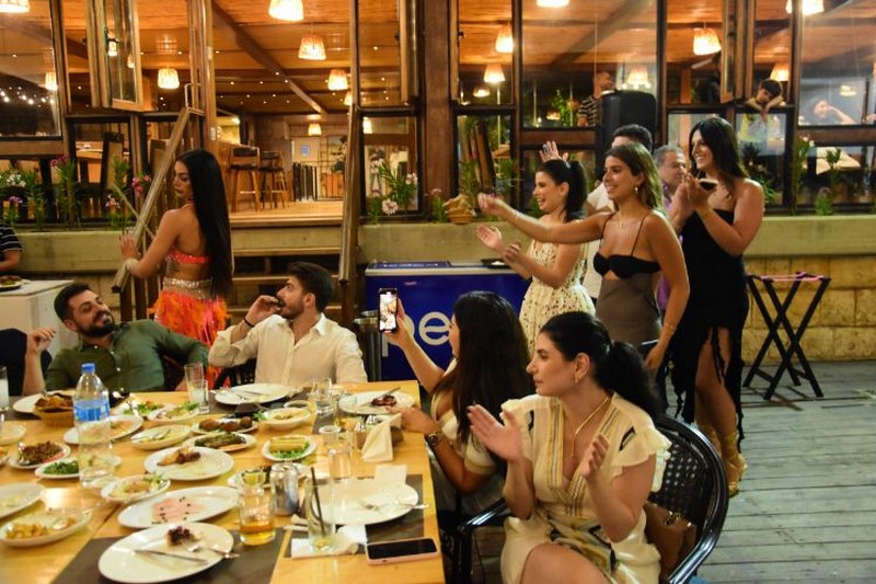 Wedding ceremony at Chez Walid Restaurant