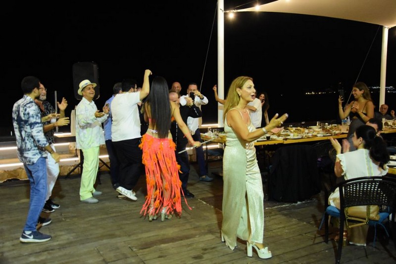 Wedding ceremony at Chez Walid Restaurant