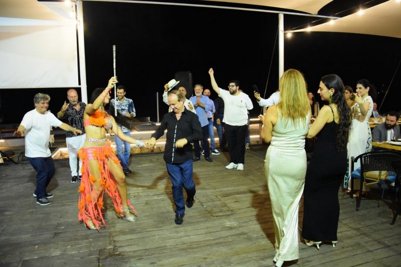 Wedding ceremony at Chez Walid Restaurant