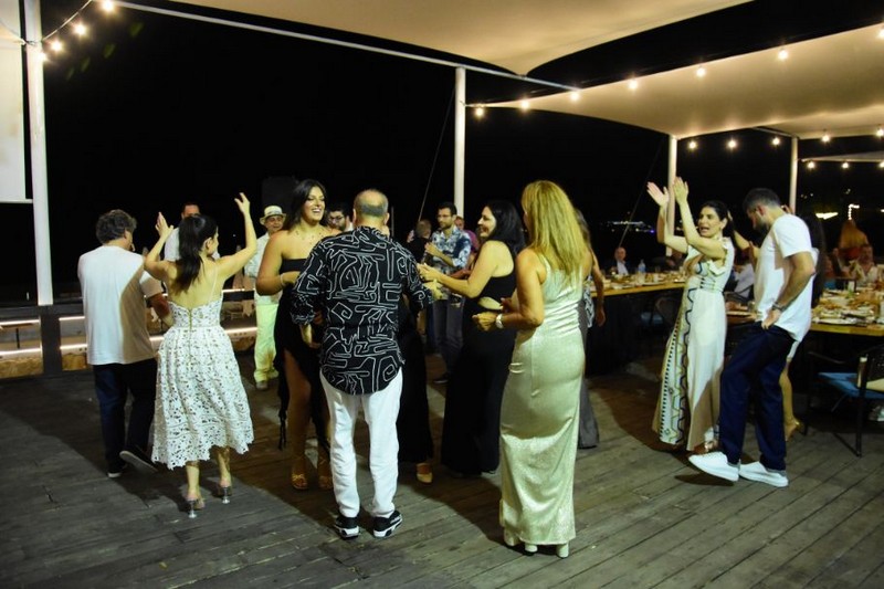 Wedding ceremony at Chez Walid Restaurant