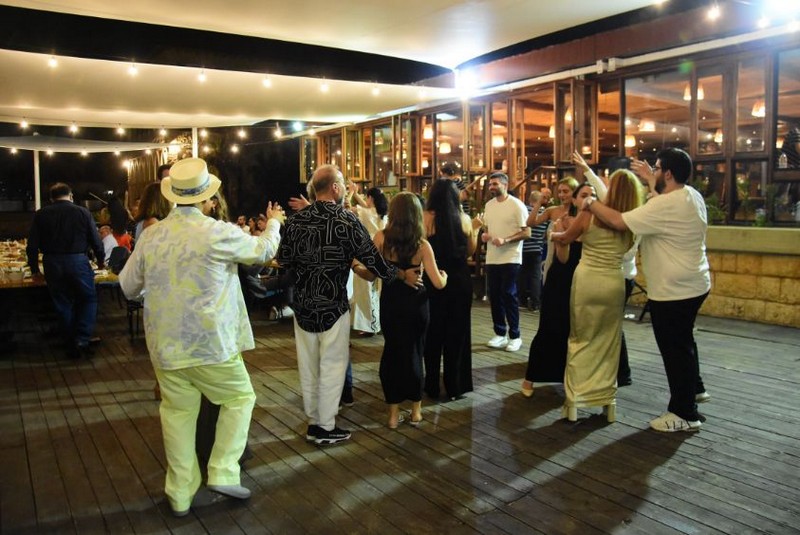 Wedding ceremony at Chez Walid Restaurant