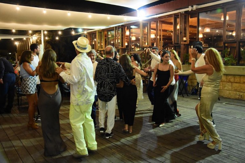 Wedding ceremony at Chez Walid Restaurant