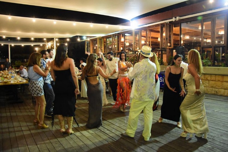Wedding ceremony at Chez Walid Restaurant