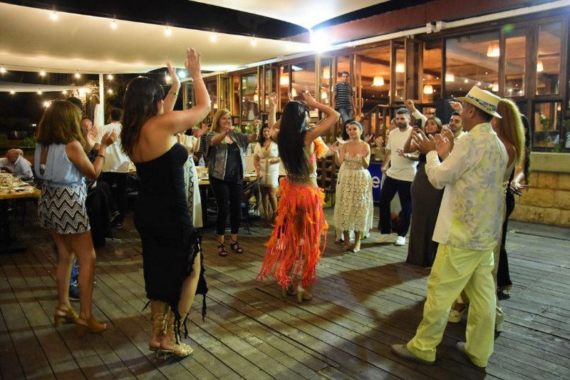 Wedding ceremony at Chez Walid Restaurant