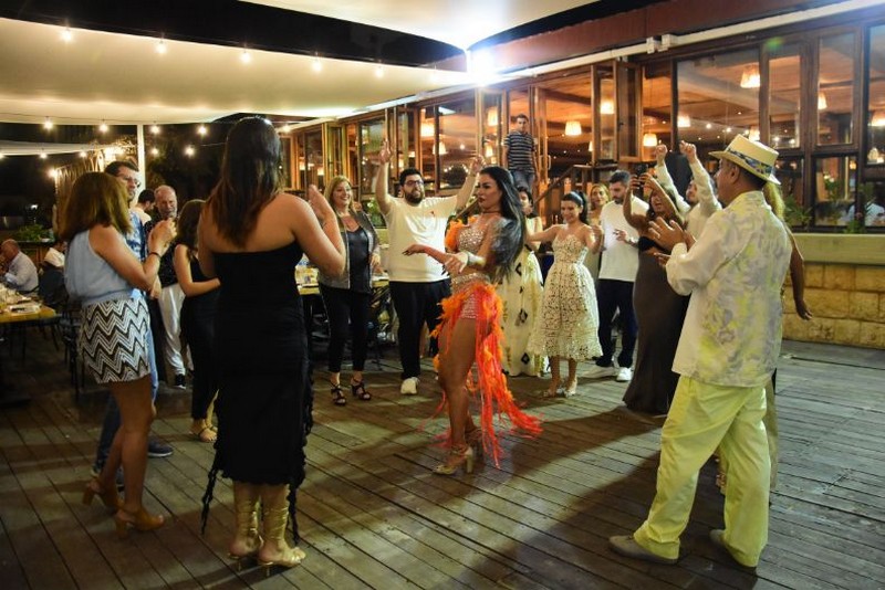 Wedding ceremony at Chez Walid Restaurant