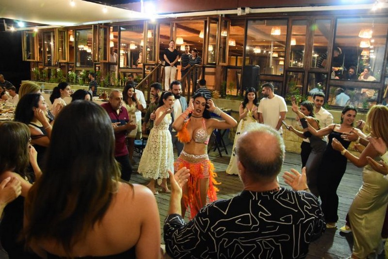 Wedding ceremony at Chez Walid Restaurant