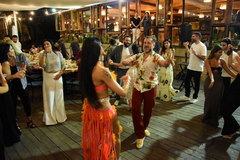 Wedding ceremony at Chez Walid Restaurant