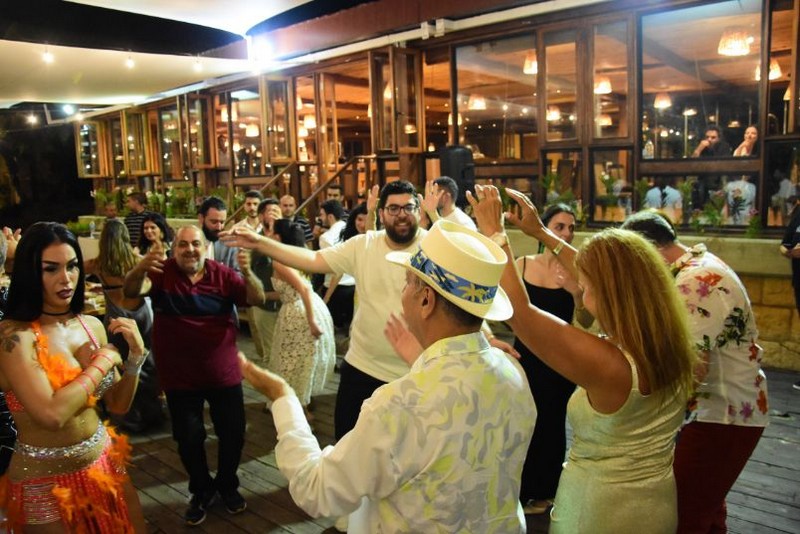 Wedding ceremony at Chez Walid Restaurant