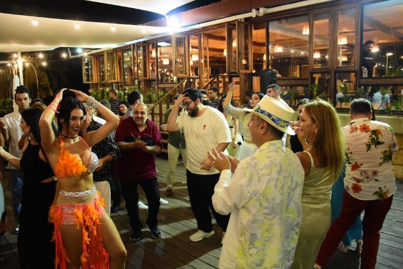 Wedding ceremony at Chez Walid Restaurant