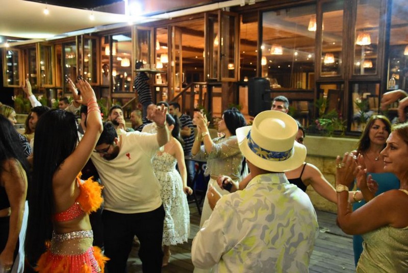 Wedding ceremony at Chez Walid Restaurant