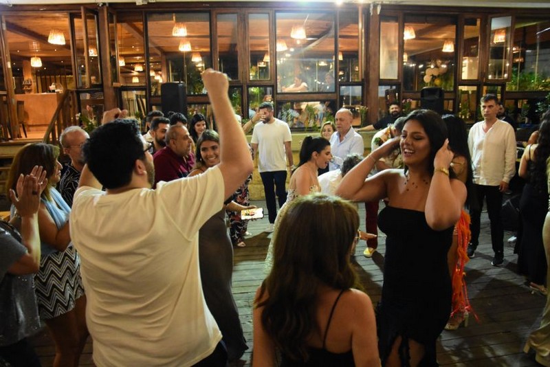 Wedding ceremony at Chez Walid Restaurant