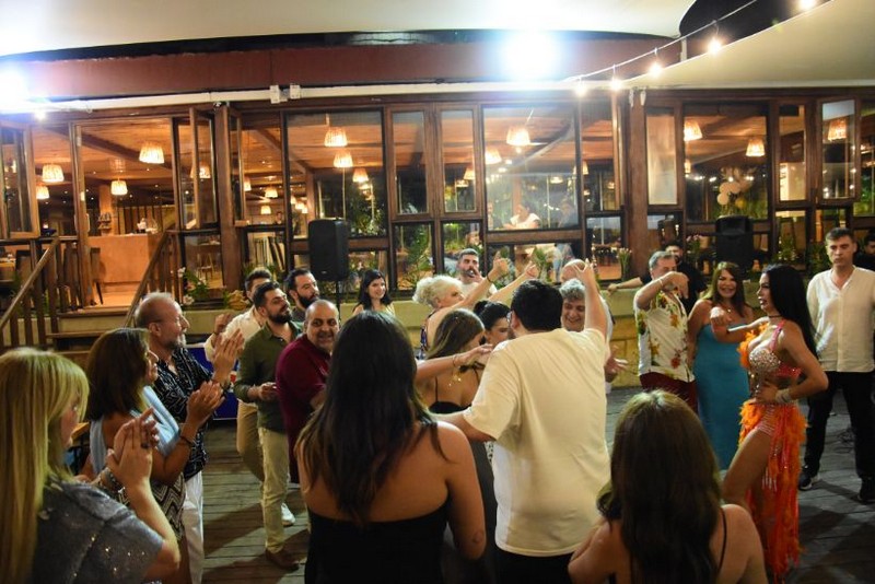 Wedding ceremony at Chez Walid Restaurant