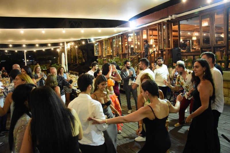 Wedding ceremony at Chez Walid Restaurant