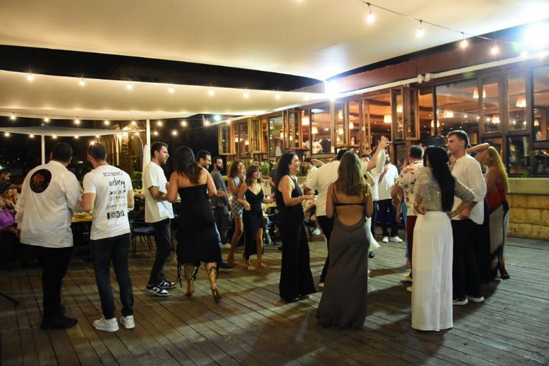 Wedding ceremony at Chez Walid Restaurant