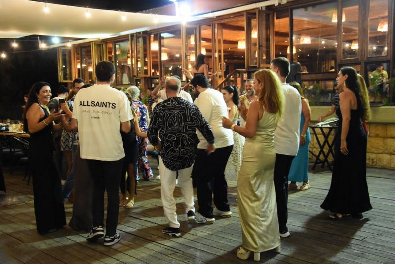Wedding ceremony at Chez Walid Restaurant