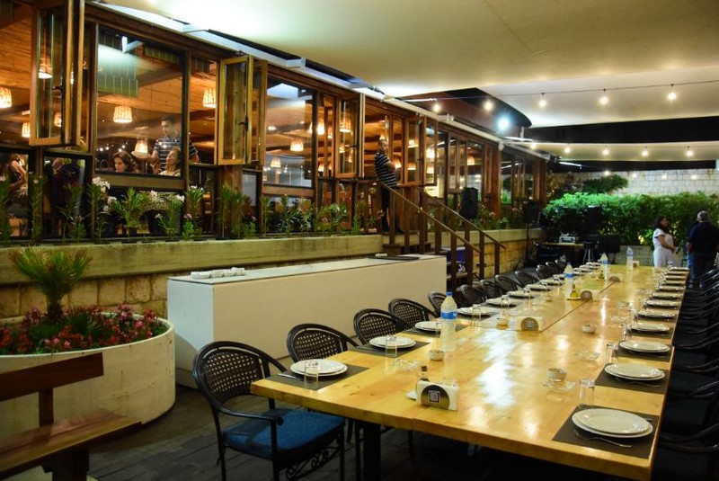 Wedding ceremony at Chez Walid Restaurant
