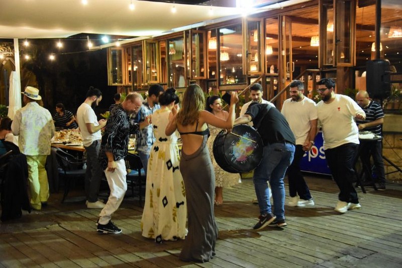 Wedding ceremony at Chez Walid Restaurant