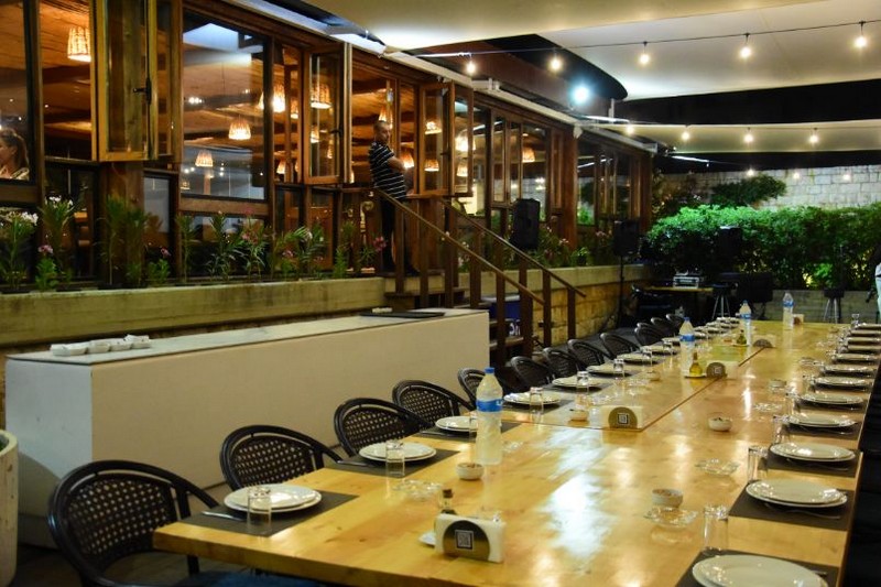 Wedding ceremony at Chez Walid Restaurant