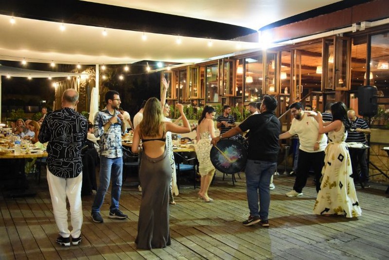 Wedding ceremony at Chez Walid Restaurant