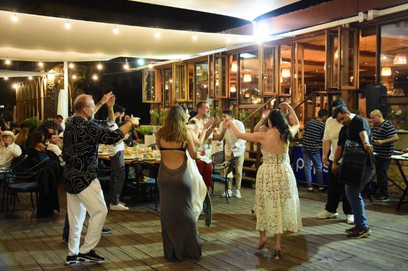 Wedding ceremony at Chez Walid Restaurant