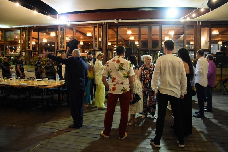 Wedding ceremony at Chez Walid Restaurant