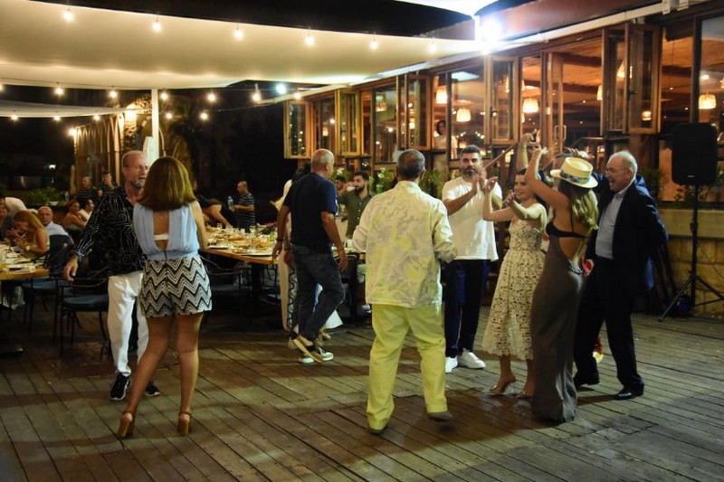 Wedding ceremony at Chez Walid Restaurant