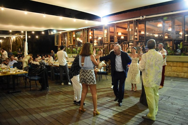 Wedding ceremony at Chez Walid Restaurant