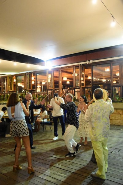 Wedding ceremony at Chez Walid Restaurant