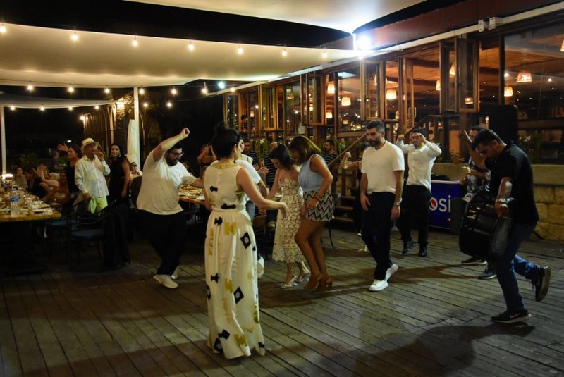 Wedding ceremony at Chez Walid Restaurant