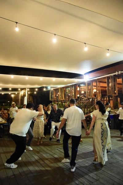 Wedding ceremony at Chez Walid Restaurant