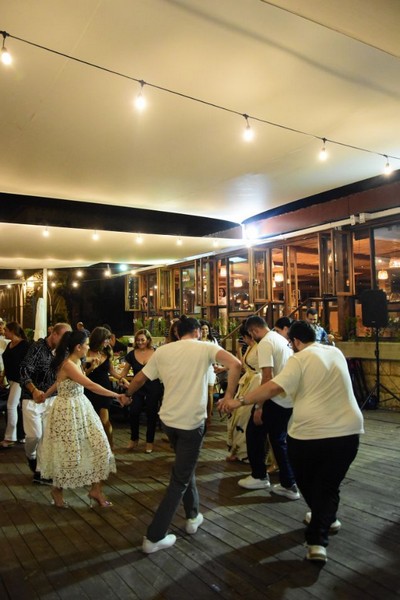 Wedding ceremony at Chez Walid Restaurant