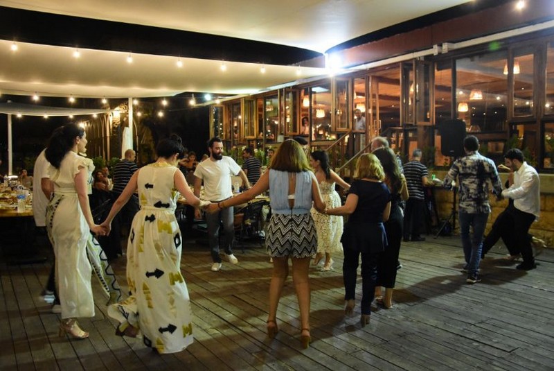 Wedding ceremony at Chez Walid Restaurant