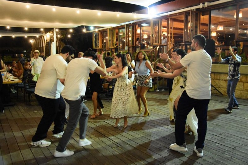 Wedding ceremony at Chez Walid Restaurant