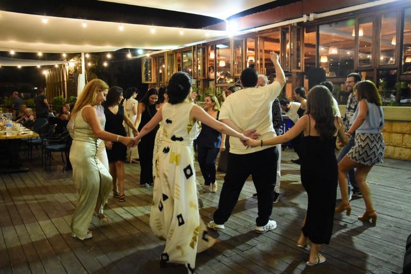 Wedding ceremony at Chez Walid Restaurant