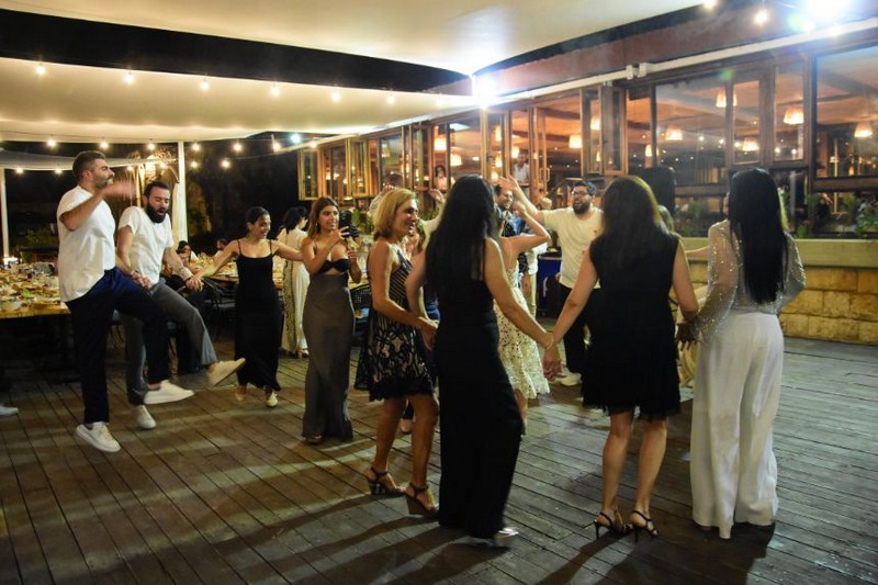 Wedding ceremony at Chez Walid Restaurant